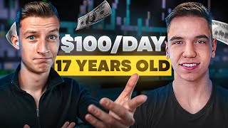 How This 17 Year Old Makes $100/Day Running A Content Agency | Case Study