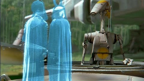 All OOM-9 Scenes:  Commander of Trade Federation Forces on Naboo