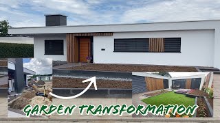 HUGE GARDEN MAKEOVER /new garden transformation before & after / Backyard makeover