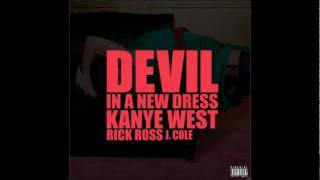 Kanye West Ft. J. Cole & Rick Ross Devil In A New Dress Remix