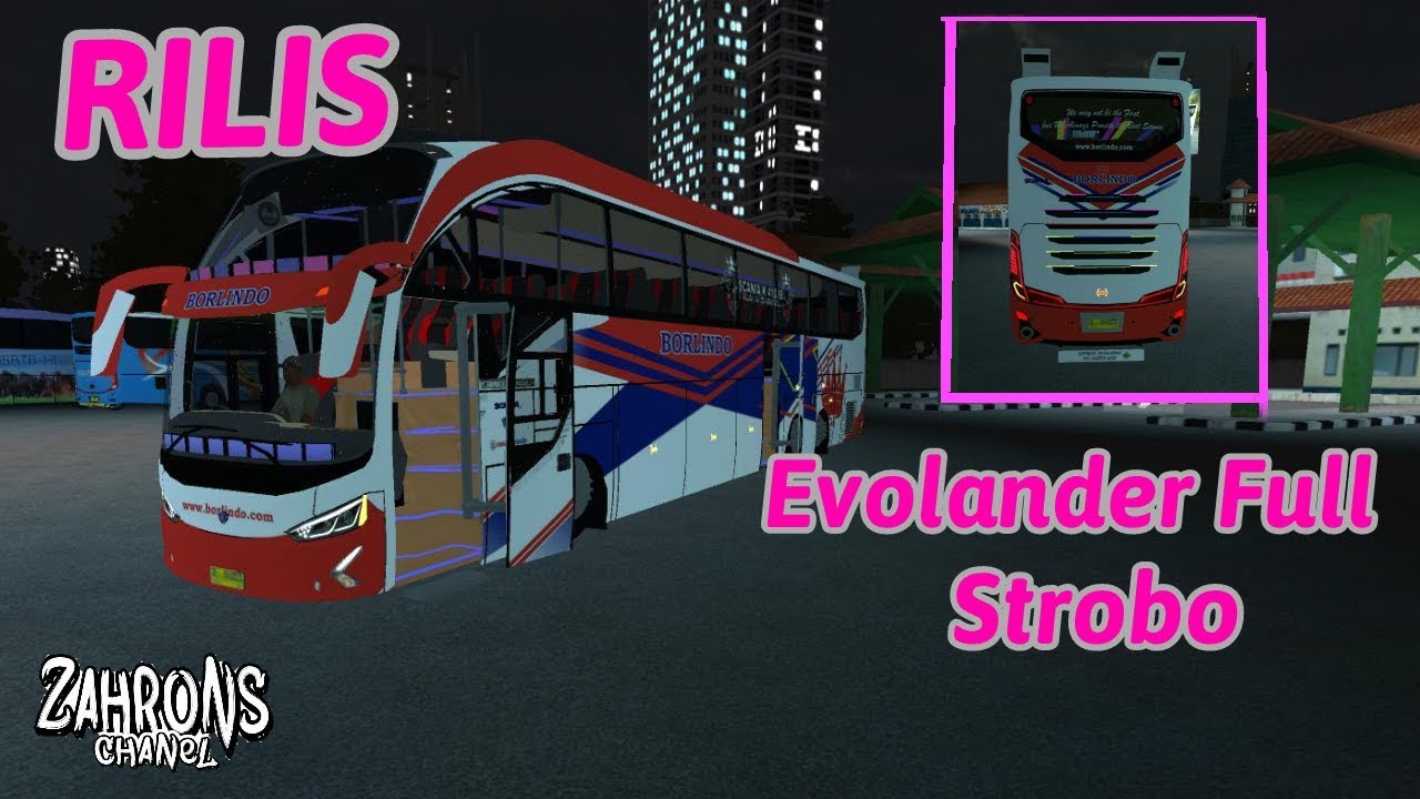 670+ Mod Mobil Bussid Full Strobo HD