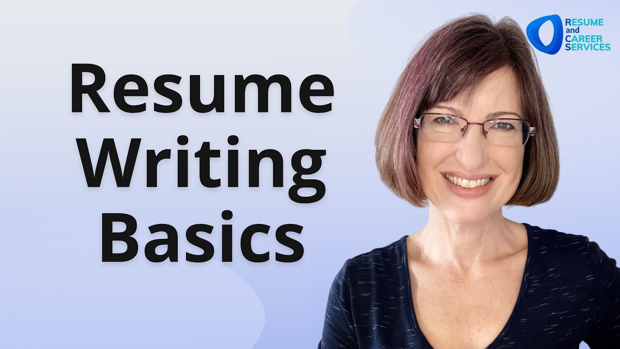 How to Write a Perfect Resume: The Basics of Resume Writing - YouTube