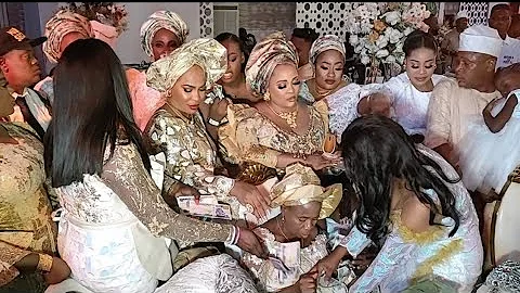 SEE HOW FAITHIA BALOGUN AND HER FRIENDS RAIN MILLIONS OF MONEY ON FATHIA MOTHER AS SHE PRAYS FOR THE