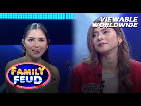 Family Feud: BLOOMING O TODO-MAKEUP ANG OFFICEMATE MO, BAKIT KAYA? (Episode 1072)