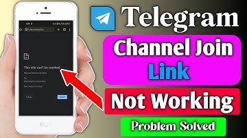 Telegram Link Kaise Open karen | Telegaram Channel Link Not Open Chrome | Fix Telegram Link Error