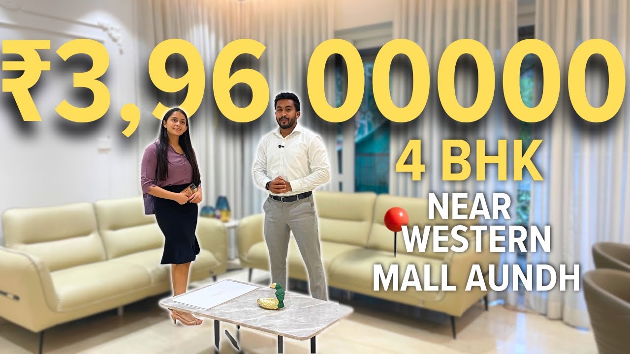 “Inside a ₹4 Cr 4BHK Luxury Flat in Aundh | Buyer’s Full Journey”
