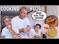 Part II | COOKING VLOG ~ GARLIC SHRIMP WITH MANGO ORANGE SPARKLING + AMOY BATANG KALYE NA SIYA