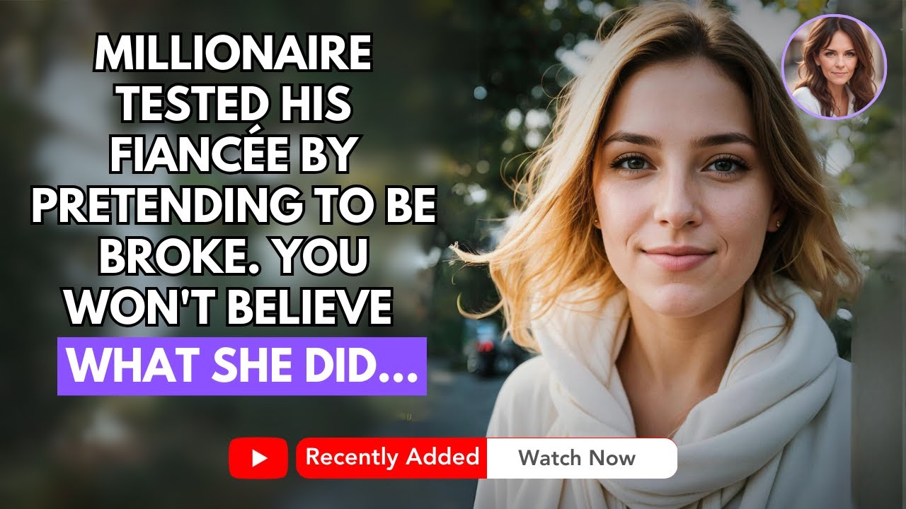 MILLIONAIRE TESTED HIS FIANCÉE BY PRETENDING HE WAS BROKE YOU WON'T