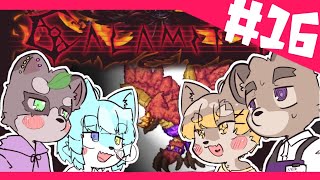 【 Terraria / Calamity ♯１6 】初心者二人連れて最難関mod！？！？ ／ 朝陽はる 【 ケモノVtuber 】