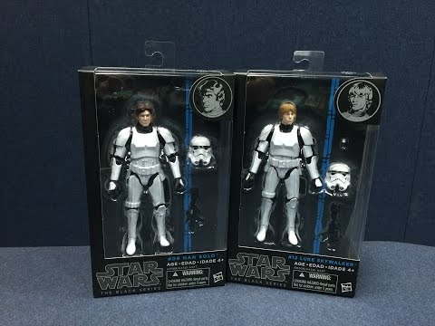 Star Wars: Black Series - HAN SOLO & LUKE SKYWALKER (Stormtrooper
