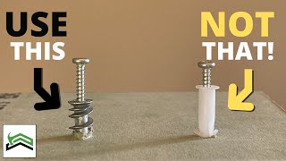 Stop Using Cheap Drywall Anchors | No Drill Needed