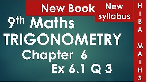 9th maths chapter 6 exercise 6.1 question 3 tn samacheer hiba maths