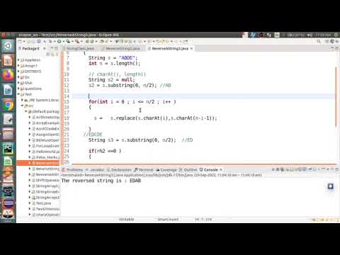 Programming in Java(String-6)