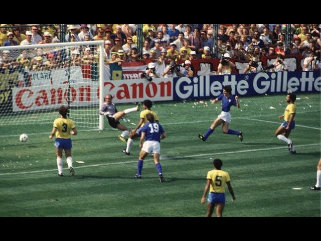 JOGO COMPLETO - Brasil 2 x 3 Itália - Copa do Mundo FIFA 1982