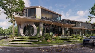 URBAN Food Market - 4K Video Tour | Lumion