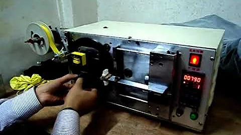 Automatic taping machine. For transformer & relays
