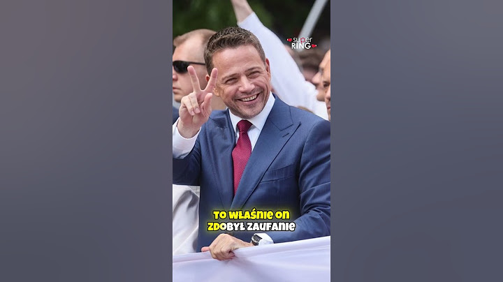 TRZASKOWSKI WYGRYWA SONDAŻOWE WYBORY PREZYDENCKIE