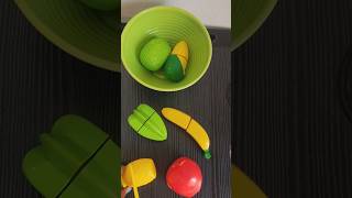 Plastic Fruit Cutting 🔪✨ | Oddly Satisfying ASMR  Colorful #shorts