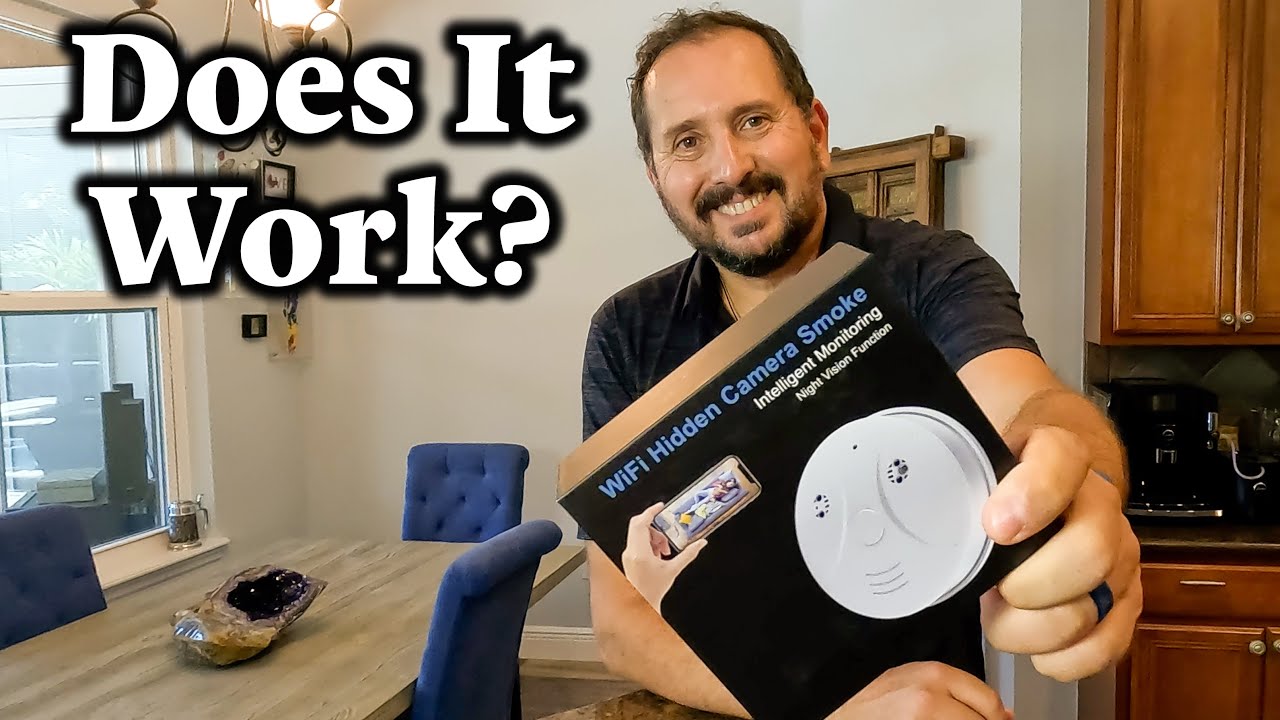 Uncover the Truth: 4K Hidden Camera Smoke Detector WiFi Spy Camera Review