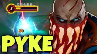 Wild Rift Pyke Support Gameplay in Season 22 (Build & Runes)