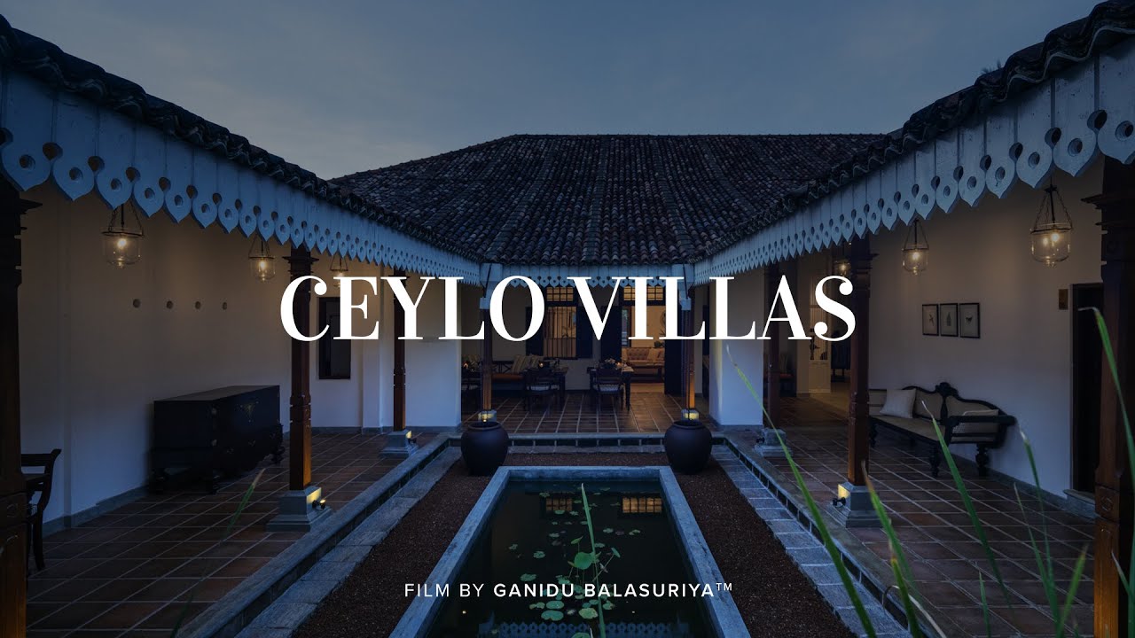 Cinematic Walkthrough of Ceylo Villas Bentota | Luxury Sri Lankan Architecture Tour