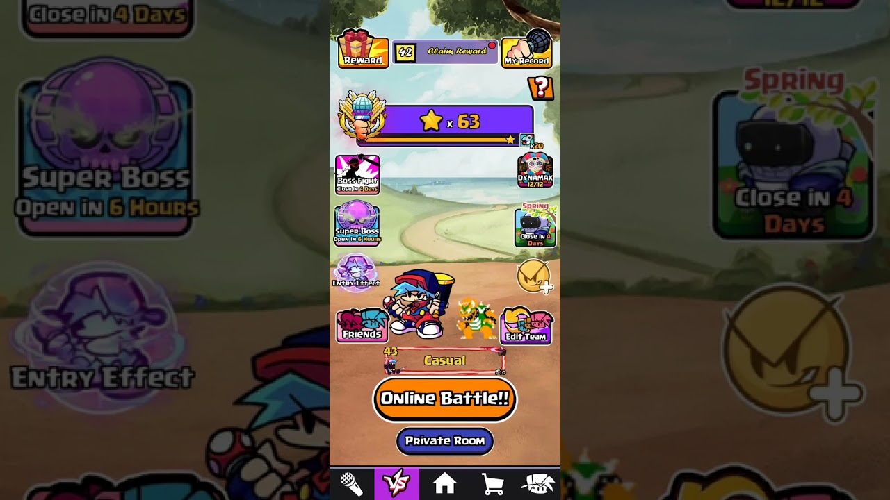 FNF Beat Battle Online-Nothing Special just me reaching Beat God in S11