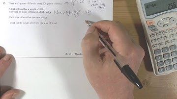 Pearson Specimen Paper Set 1 Foundation 3F Q15