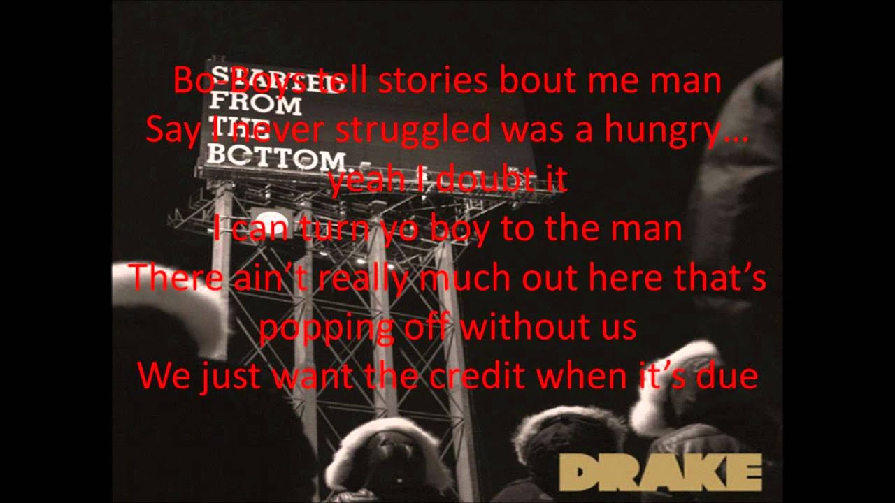 Start It From The Bottom Lyrics Clean