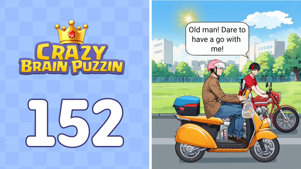 Crazy Brain Puzzle Level 152 Speedy Qiang