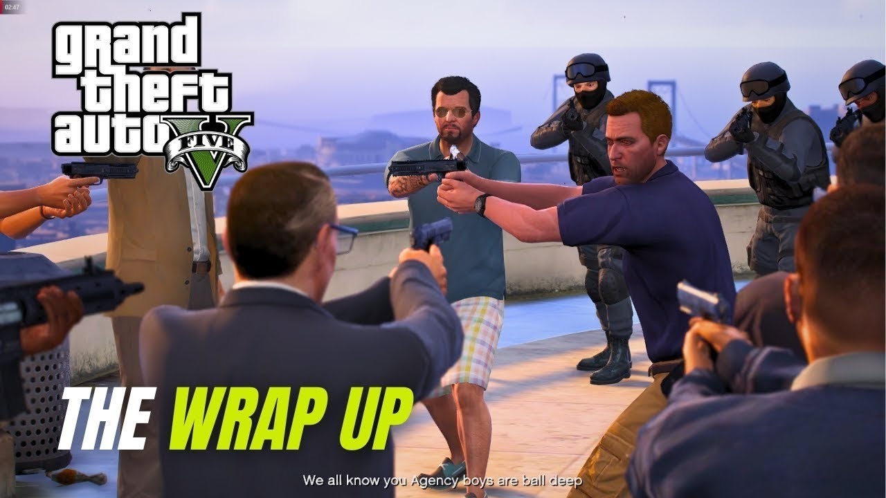 GTA 5 Final Chaos 😱🔥 | The Wrap Up Mission – Michael, Trevor & Franklin ...