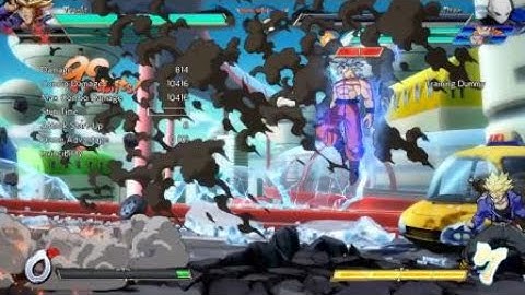 TOD- UI Goku, Bardock, Trunks 0 bar start