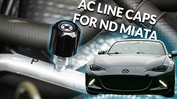 How to Install our ND Miata AC Line Caps!
