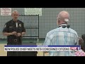 New Greensboro police chief hosts community meeting, looks to face 'trust issue'