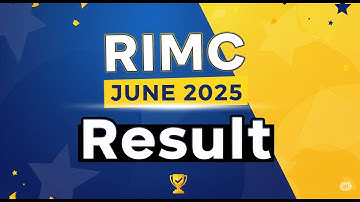 RIMC June 2025 Result Out |Check Your RIMC Entrance Exam Result Now|RIMC Dehradun Entrance June 2025