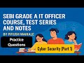 SEBI Grade A IT Officer Exam | Cyber Security | Practice Questions Part 1 #sebi #sebiit