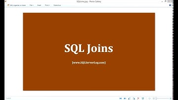 39 - SQL Joins - Learn SQL from www.SQLServerLog.com [HD]
