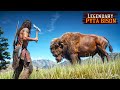 NATIVE AMERICAN Hunting Legendary PYTA BISON in Red Dead Redemption 2 PC