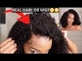 😲OMG!! FLAWLESS PREPLUCKED CLEAR LACE WIG MUST HAVE! | KINKY CURLR INSTALL | XRSBEAUTYHAIR