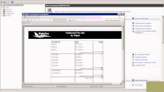 Using RightFax Reporter to Generate Volume Reports
