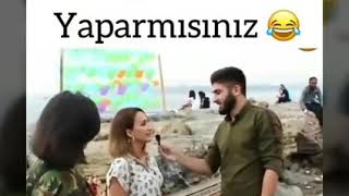 En komik 😂sokak röportajı montaj gülme garanti