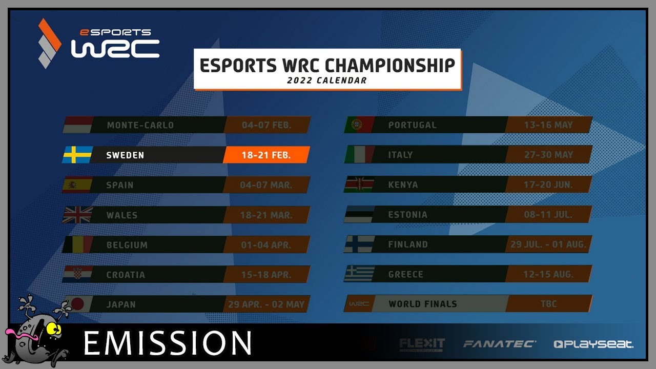 WRC 10 - Esports WRC Championship 2022 - Etape 2 : Suède