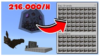 Como fazer uma FARM de morcego 100% AFK - Minecraft Bedrock/Minecraft Java