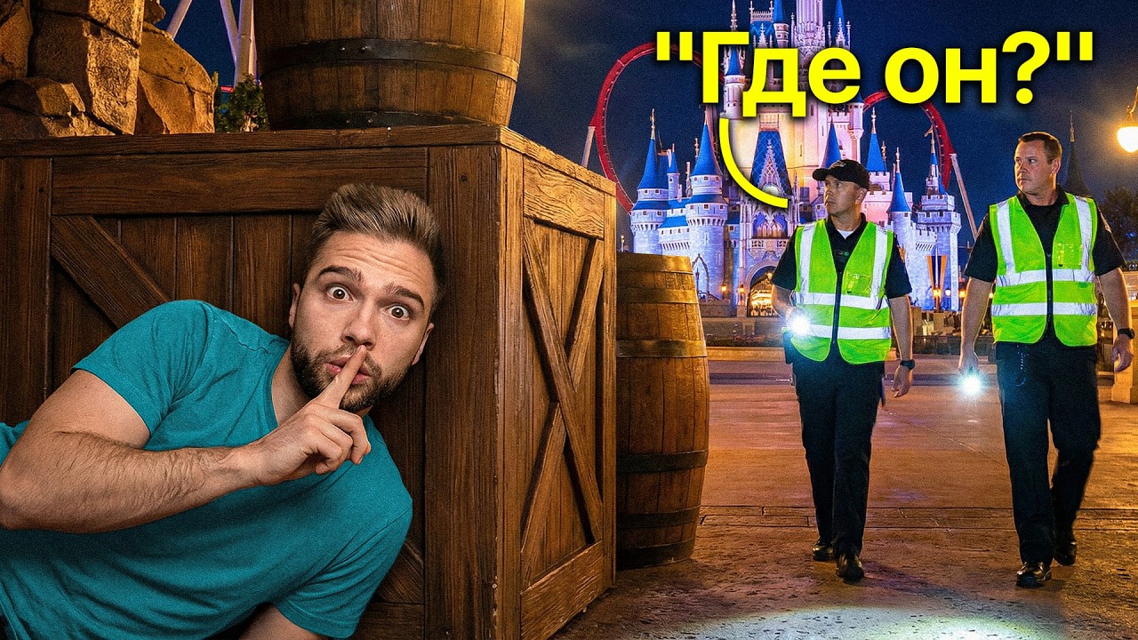 ЖИВУ в ДИСНЕЙЛЕНДЕ ПОКА не ПРОКАЧУСЬ на ВСЕХ ГОРКАХ