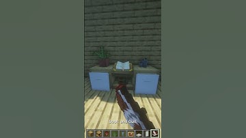 Study Table Tutorial In Minecraft #minecraft #20m #shortsfeed #shorts #short #trending #tutorial