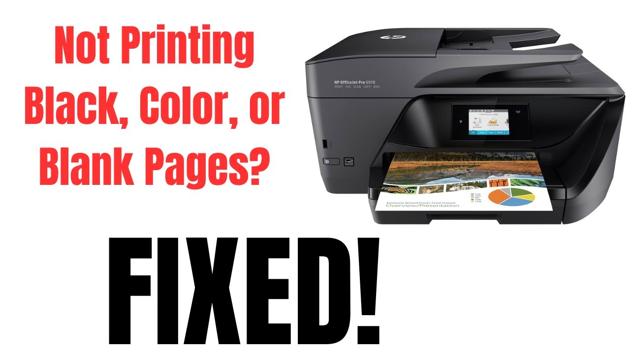 HP Officejet 6950: How to do Printhead Cleaning Cycles and Improve Print  Quality 