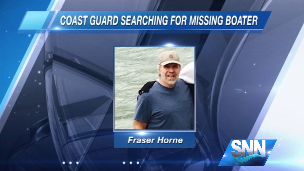 SNN: Coast Guard searching for missing boater - YouTube