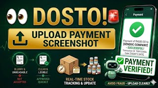 Chemist Sends Bill Patients pays & Chemist Confirm Payment l MediRackAI