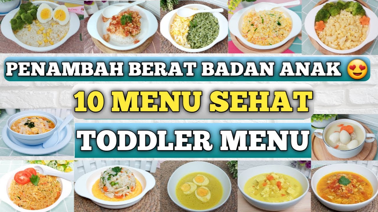 10 Resep MPASI 12 Bulan | MPASI Penambah Berat Badan | MPASI 1 Tahun | MPASI Telur | Anti GTM