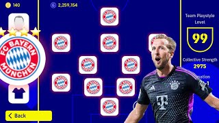 BAYERN MUNICH SQUAD ?? BEST BUNDESLIGA TEAM EFOOTBALL 2023 MOBILE