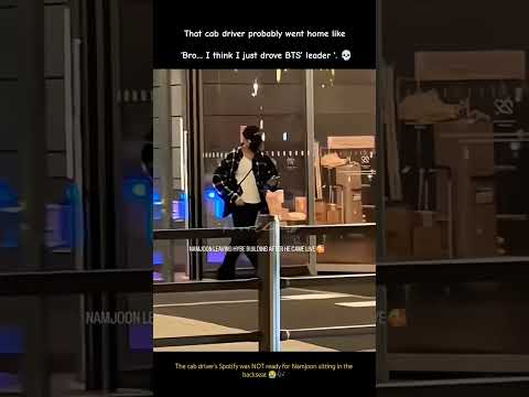 Imagine Being That Cab Driver Rm Namjoon Bts Btsarmy Shorts Edit Viral Trending Jungkook